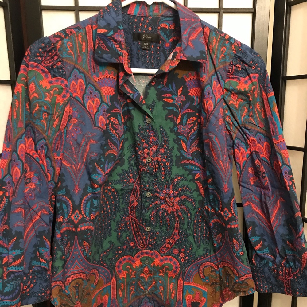 Ratti Scarf Print Blouse